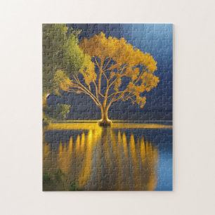 Puzzle Árbol dorado
