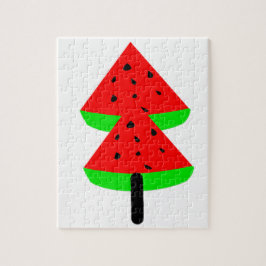 Puzzle árbol frutal de la sandía