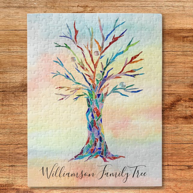 Puzzle Árbol genealógico personalizado (Subido por el creador)