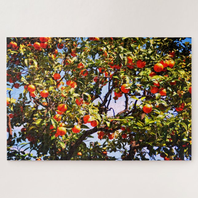 Puzzle árbol naranja (Horizontal)
