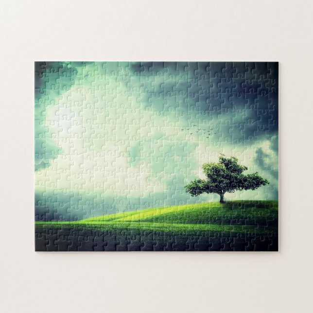 Puzzle Árbol - Naturaleza (Horizontal)