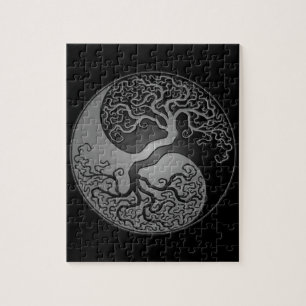 Puzzle Árbol oscuro de Yin Yang