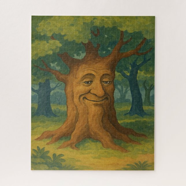 Puzzle Árbol Viejo Sabio (Vertical)