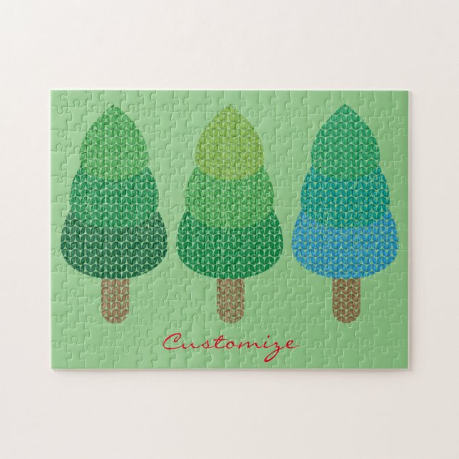 Puzzle Árboles de bosques verdes Thunder_Cove (Horizontal)