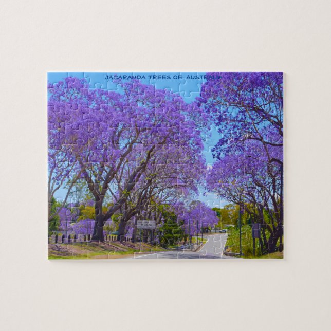 Puzzle Árboles de Jacaranda de Australia (Horizontal)