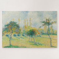 Árboles de manzana, efecto otoñal de Camille Pissa