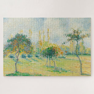 Puzzle Árboles de manzana, efecto otoñal de Camille Pissa