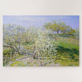 Puzzle Árboles de manzana en flor (por Claude Monet)