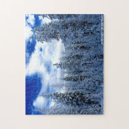 Puzzle Árboles de nieve