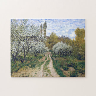 Puzzle Árboles en Bella Artes de Monet en Bloom