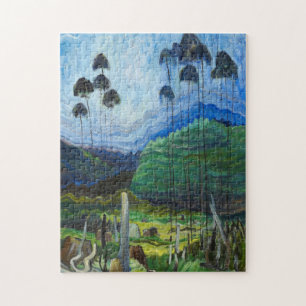 Puzzle Árboles en el cielo, 1939 por Emily Carr