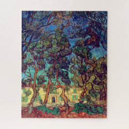 Puzzle Árboles en el jardín del hospital | Van Gogh |