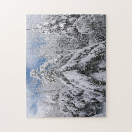 Puzzle Árboles nevados
