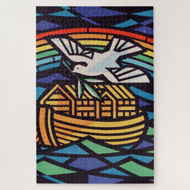 Puzzle Arca de Noé con Espíritu Santo (Vertical)