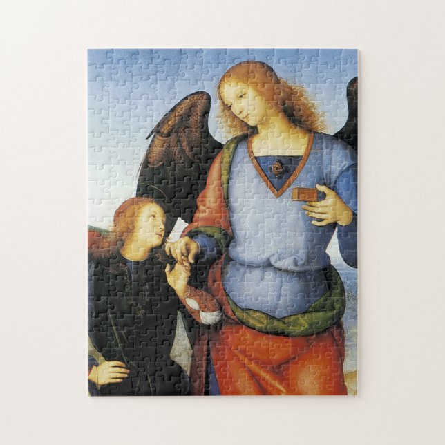 Puzzle Archangel Raphael con Tobias (Vertical)