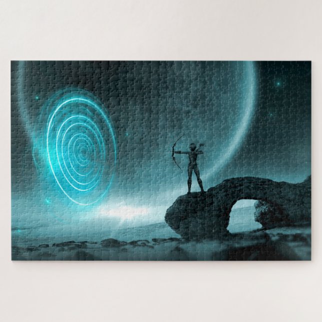 Puzzle Archer extranjero (Horizontal)