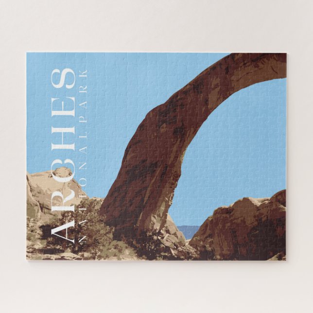 Puzzle Arches Jigsaw Puzzle, Parque Nacional (Horizontal)