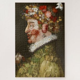 Puzzle Arcimboldo de primavera