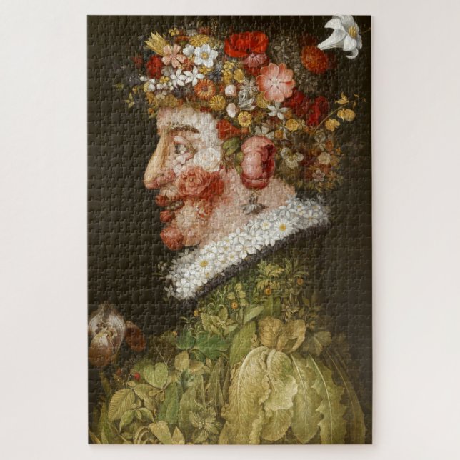 Puzzle Arcimboldo de primavera (Vertical)