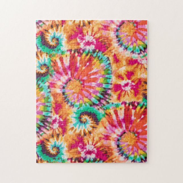 Puzzle Arco de arcoiris tinte Espiral circular colorido d (Vertical)