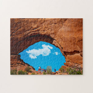 Puzzle Arco de Montaña Moab Utah.