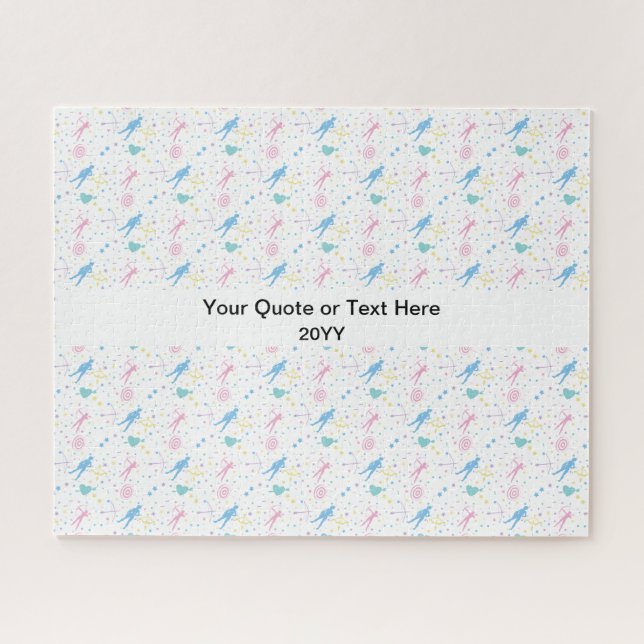 Puzzle Arco de mujeres - Flecha de arco de arco (Horizontal)