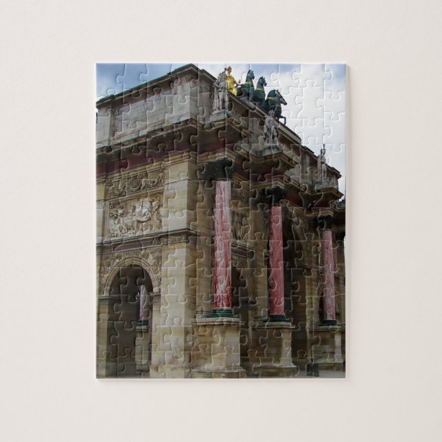 Puzzle Arco de Triunfo del Carrousel. (Vertical)