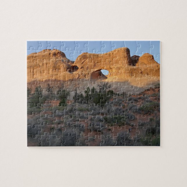 Puzzle Arco de túnel por la mañana (Horizontal)