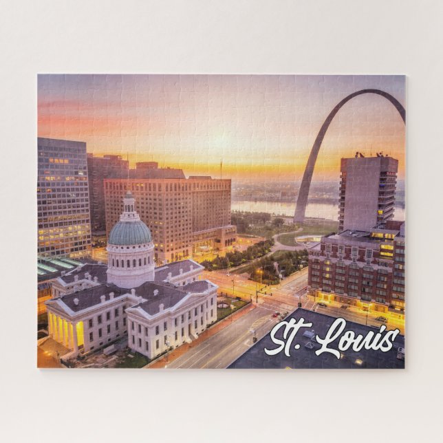 Puzzle Arco Gateway, St. Louis, Missouri, Estados Unidos (Horizontal)