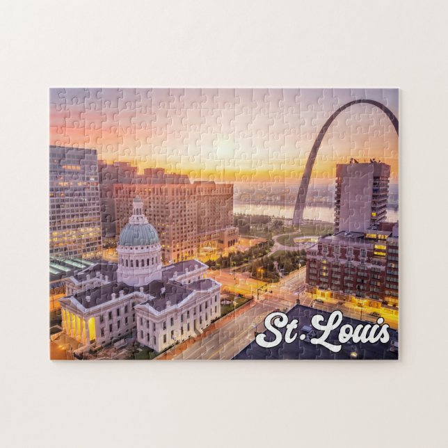 Puzzle Arco Gateway, St. Louis, Missouri, Estados Unidos (Horizontal)