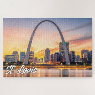 Puzzle Arco Gateway, St. Louis, Missouri, Estados Unidos