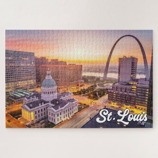 Puzzle Arco Gateway, St. Louis, Missouri, Estados Unidos (Horizontal)