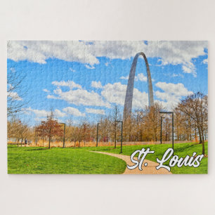 Puzzle Arco Gateway, St. Louis, Missouri, Estados Unidos