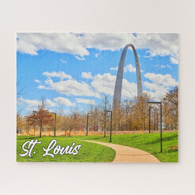 Puzzle Arco Gateway, St. Louis, Missouri, Estados Unidos (Horizontal)