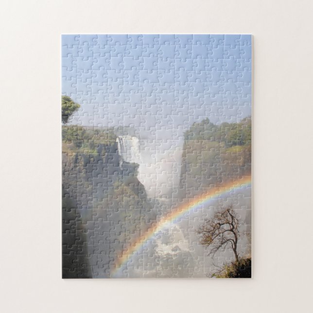Puzzle Arco iris de las cataratas Victoria (Vertical)