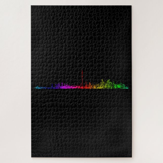 Puzzle Arco iris de Toronto (Vertical)