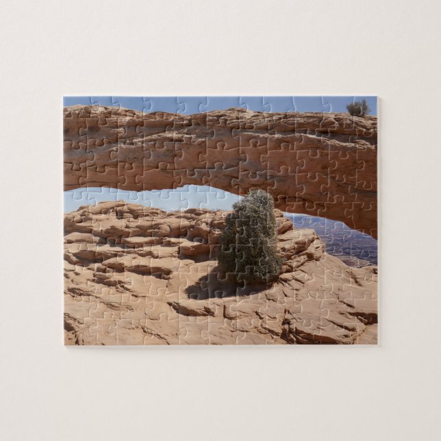 Puzzle Arco Mesa y Tumbleweed en Canyonlands (Horizontal)