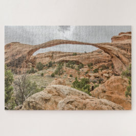 Puzzle Arco paisajístico contra un cielo nublado - 1014 p