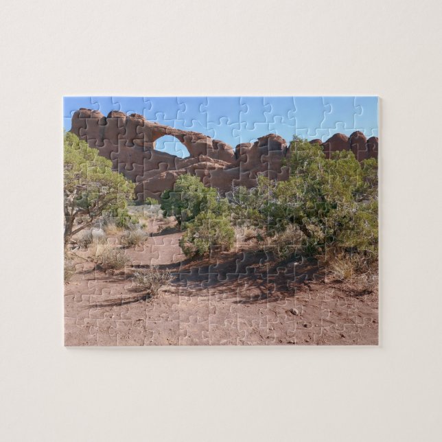 Puzzle Arco Skyline en Arches National Park (Horizontal)