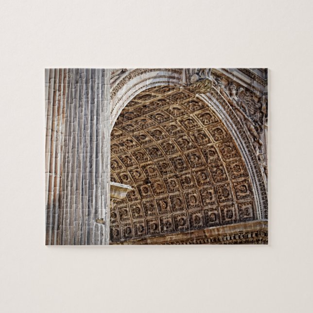Puzzle Arco triunfal en Foro Romano - 8x10 - 110 pc (Horizontal)