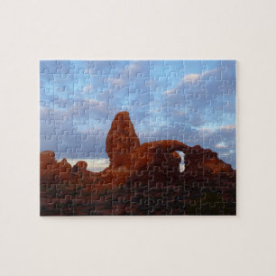 Puzzle Arco Turret al amanecer I Parque Nacional Arches