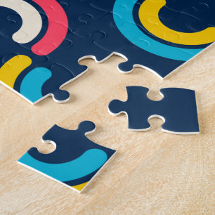 Puzzle Arcoiris curvado