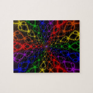 Puzzle Arcoiris de Newton   Arte fractal arcoiris