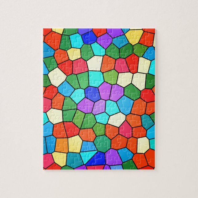 Puzzle Arcoiris de vidrio templado (Vertical)