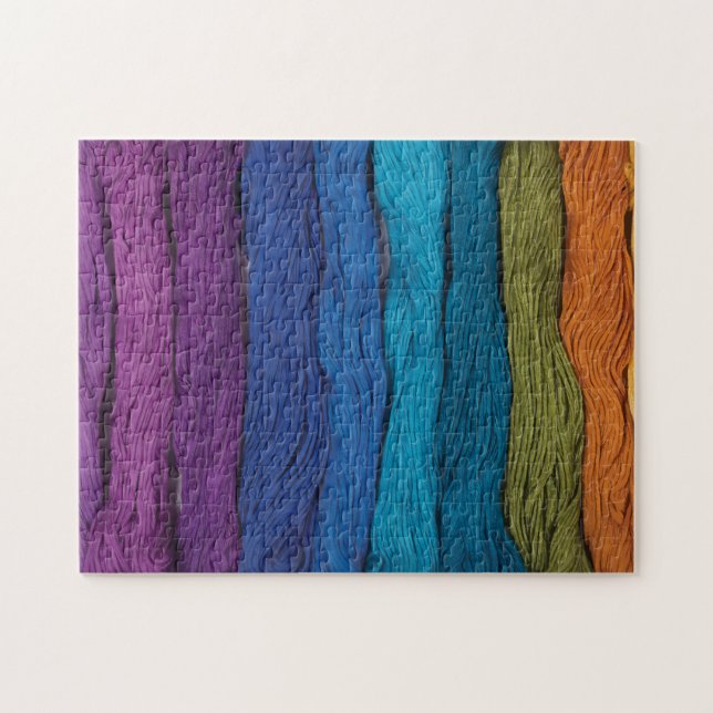 Puzzle Arcoiris de Yarn (Horizontal)