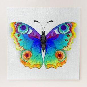 Puzzle Arcoiris mariposa Peacock Eye