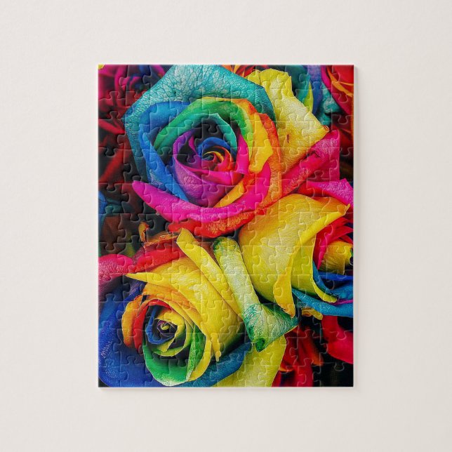 Puzzle Arcoiris Rosa (Vertical)