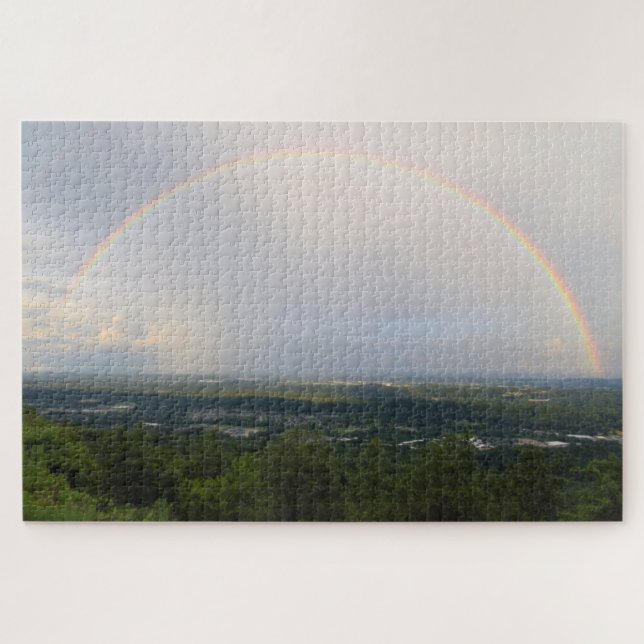 Puzzle Arcoiris sobre el valle de Tennessee - Chattanooga (Horizontal)