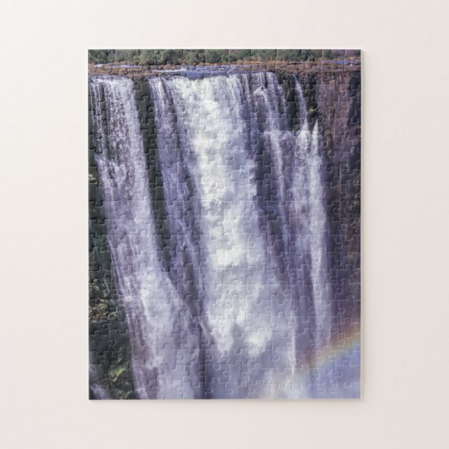 Puzzle Arcoíris sobre las cataratas Victoria - Zimbabue,  (Vertical)