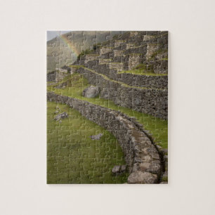 Puzzle Arcoíris sobre las terrazas agrícolas, Machu